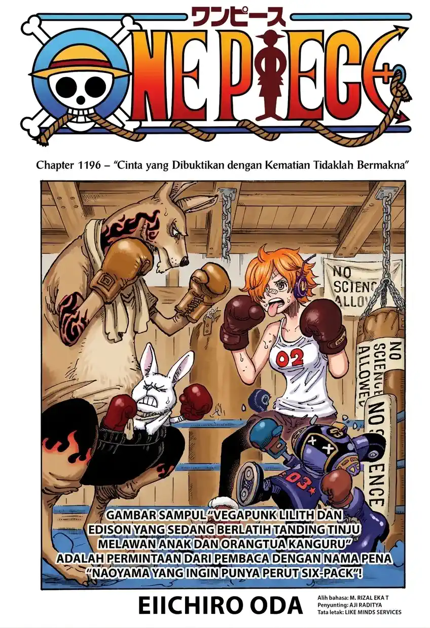 One Piece 1196 1197 1198 bahasa indonesia